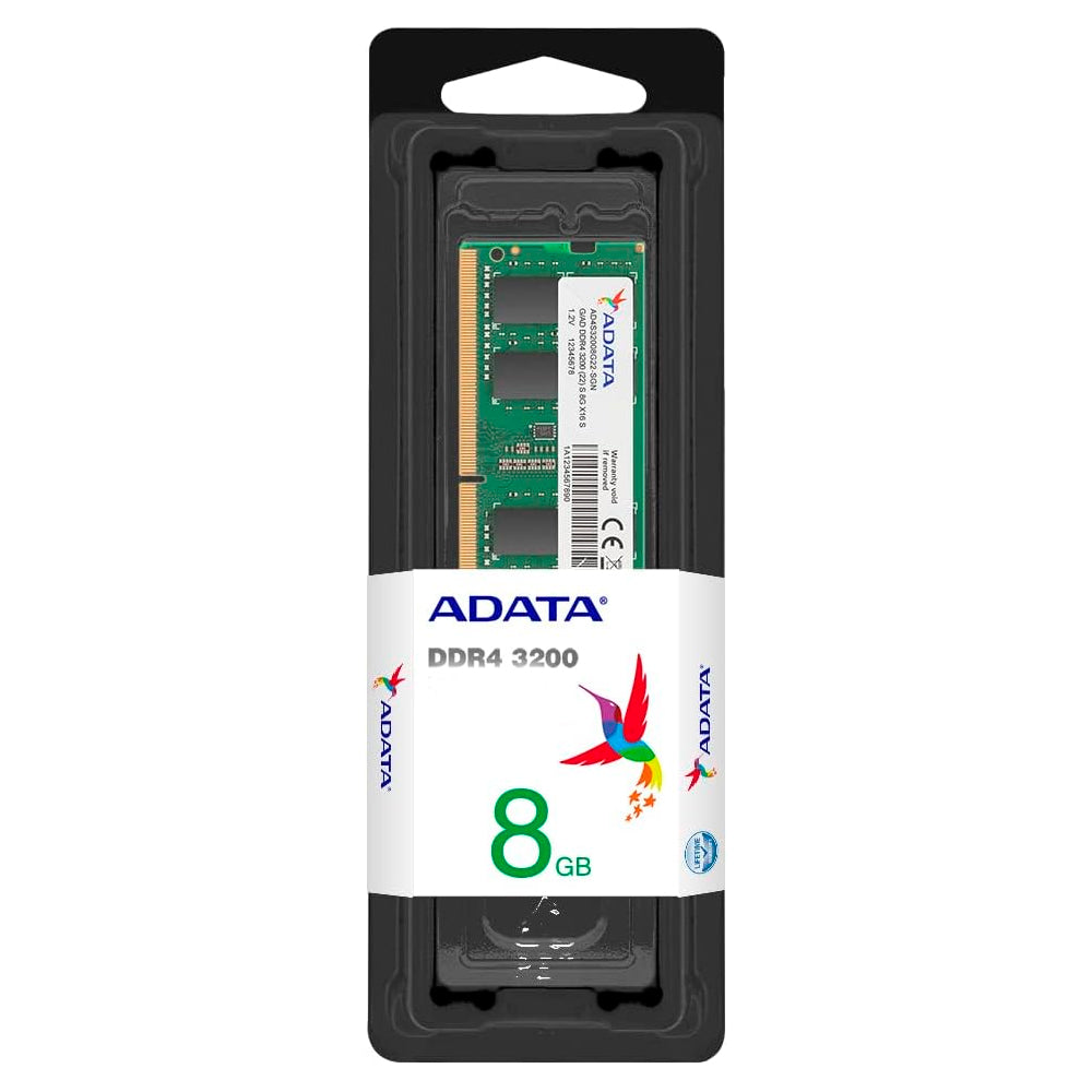 Memoria Ram Notebook 8GB 3200MHz 1.2V DDR4 Adata -  AD4S32008G22